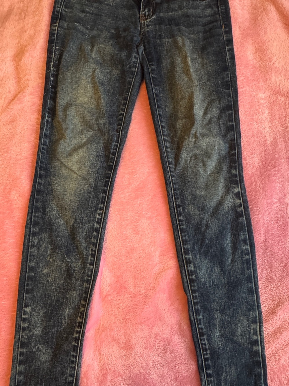 American Eagle Outfitters Dark Wash Skinny Jeans - Blue